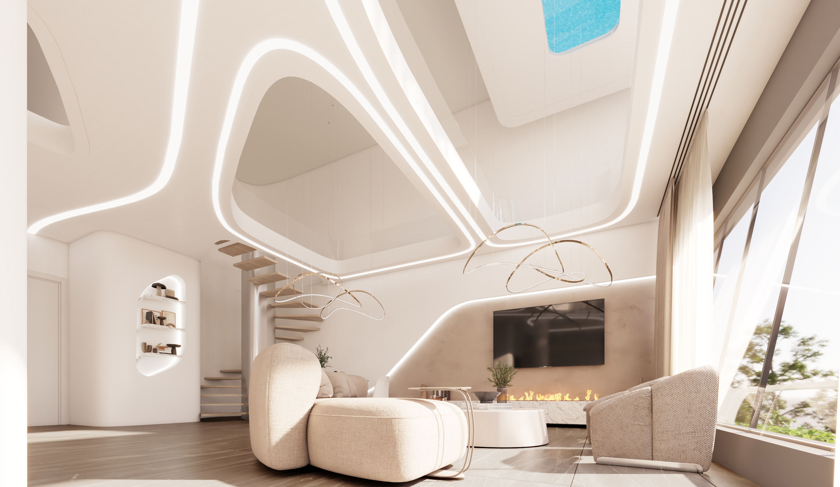 ΚΟΡΥΔΑΛΛΟΣ - ΟΔΥΣΣΕΩΣ 5Α -  ΜΕΖΟΝΕΤΑ 4ου-5ου ΟΡΟΦΟΥ ΜΕ ΠΙΣΙΝΑ